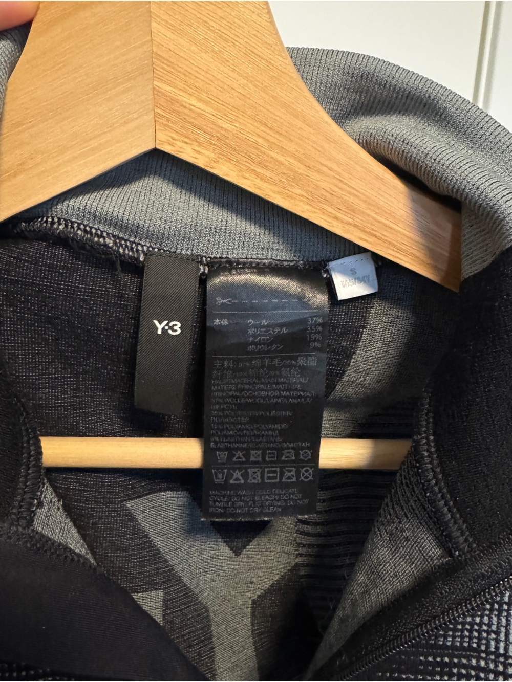 Adidas Y-3 Black Engineered Top - Picture 6 of 6
